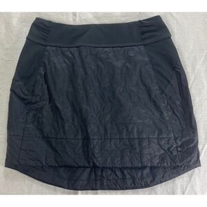 Mountain Hardwear Quilted Skirt Womens Small Puffer Insulated Black S
